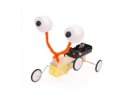 Wooden Bionic Reptile Robot STEM Kit DIY Reptile Robot Kit