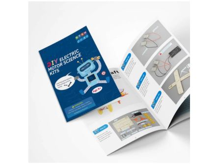 DIY 2-in-1 Wooden Robotic STEM Kit, Electric Motor Woodworking Project Science Kits for Kids - Image 3