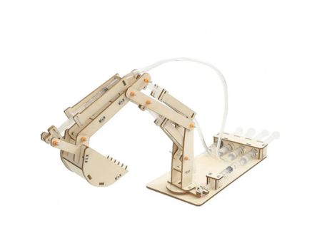 DIY Construction Vehicle STEM Kit Wood Interactive Wooden DIY 3D Educational Science Kit