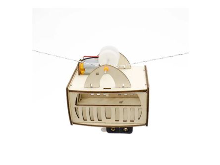 DIY Sightseeing STEM Kit Cable Car Educational Learning Model - Image 2