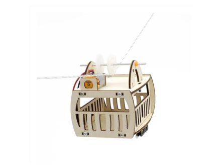 DIY Sightseeing STEM Kit Cable Car Educational Learning Model - Image 3