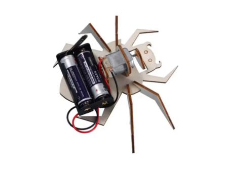 Electric Spider Robot STEM Kit DIY Electric Spider Robot Puzzle Kit Electric Crawling Animal Science Kit